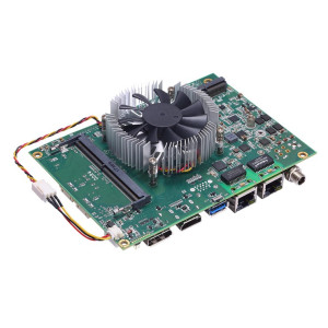 Axiomtek CAPA55R Embedded  Board, 11th Gen Intel Core i7/i5/i3 & Celeron, LVDS, HDMI, DP++, GbE LAN & 2.5 GbE LAN